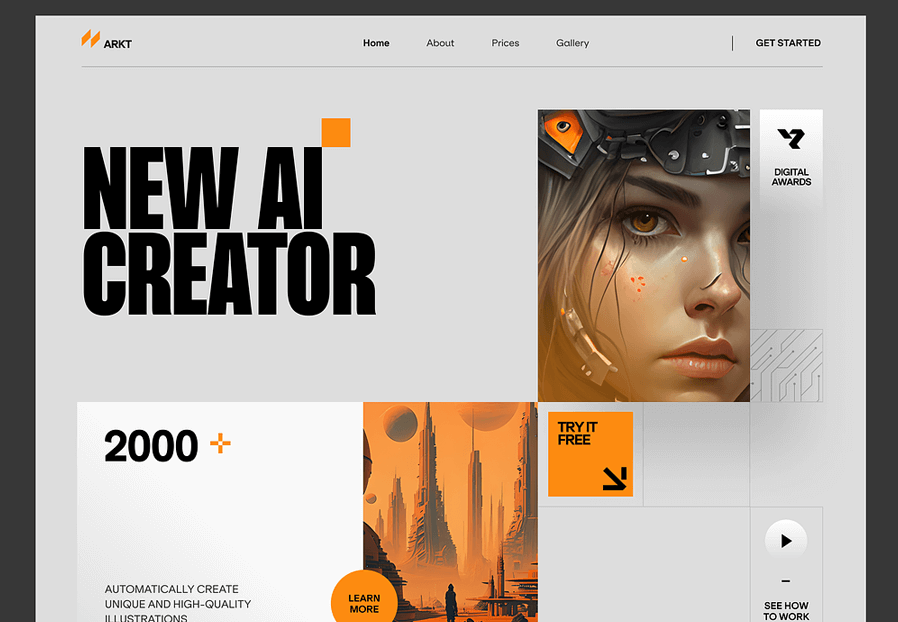 Galasper created website design and built website for Moodja